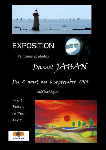 Exposition à la Médiathèque 02/08 06/09 2014 Exposition à la Médiathèque 02/08 06/09 2014